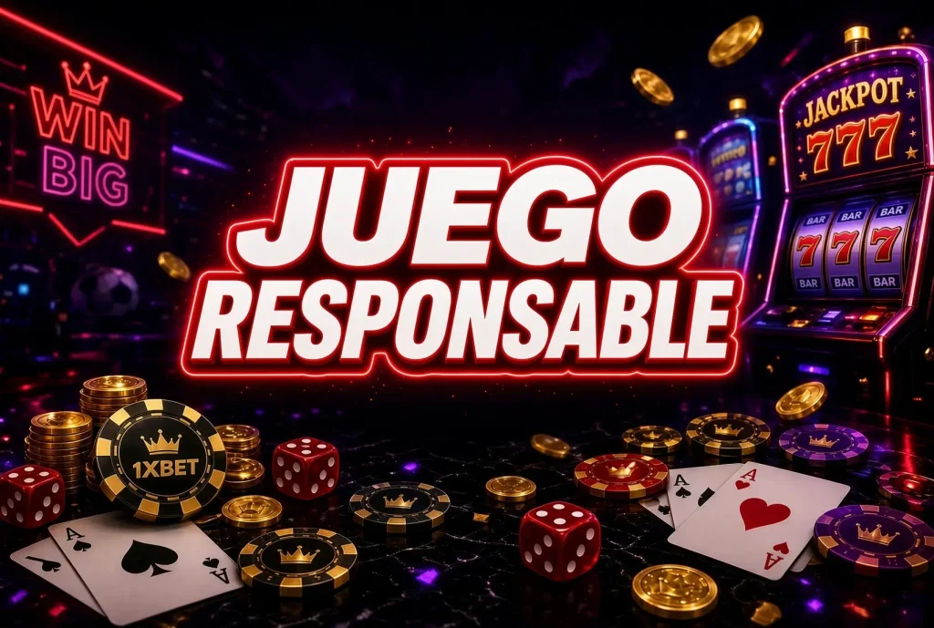 Juego responsable en 1xBet